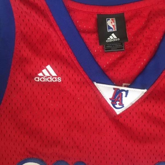 Men’s Vintage Blake Griffin 32 Red Adidas Jersey Los Angeles Clippers Sz Small - Picture 5 of 16